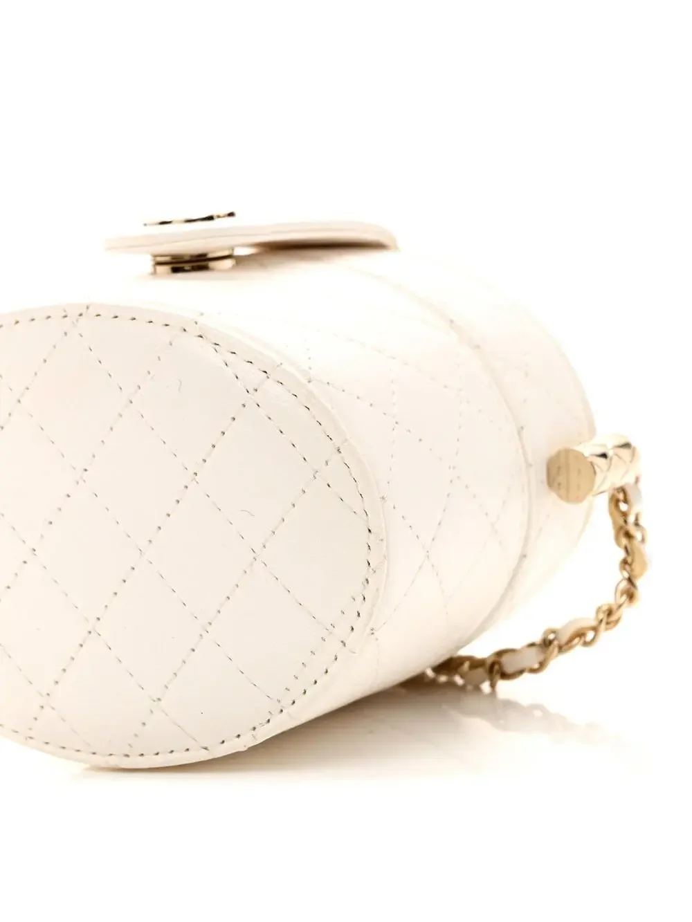 Chanel Lambskin Quilted Round Mini #322109C19B